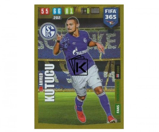 Fotbalová kartička Panini FIFA 365 – 2020 FANS Wonder Kid 213 Ahmed Kutugu