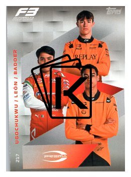 2025 Topps Turbo Attax F1 Prema Racing F3 Teams HP 217