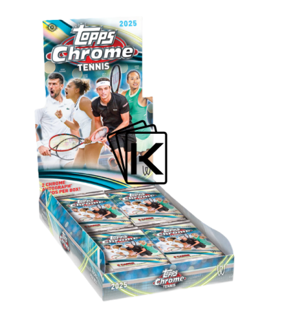 2025 Topps Chrome International Tennis Hobby Box