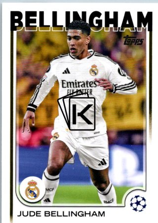 fotbalová kartička 2024-25 Topps UEFA Club Competitions Flagship 22 Jude Bellingham Real Madrid CF
