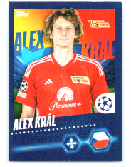 2020-21 Topps Champions League samolepka Alex Král 1.FC Union Berlín