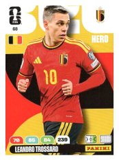 fotbalová kartička World Cup 2026 Adrenalyn XL 68 Leandro Trossard (Belgium)