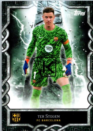 fotbalová kartička 2024-25 Topps FC Barcelona Fan Set Monolith MO-1 Marc Andre Ter Stegen