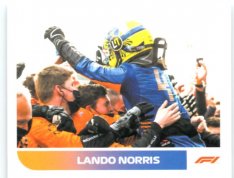 samolepka 2021 Topps Formule 1 55 Lando Norris McLaren