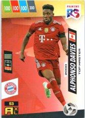 fotbalová kartička Panini Adrenalyn XL FIFA 365 2022 RS Top Master Alphonso Davies FC Bayern Munchen