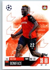fotbalová kartička 2024-25 Topps Match Attax UEFA Club Competitions 205 Victor Boniface (Bayer 04 Leverkusen)
