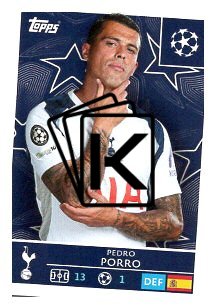 2025-26 Topps Champions League  Tottenham Hotspur 441 Pedro Porro