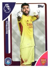 fotbalová kartička 2025-26 Topps  Premier League 2 David Raya (Arsenal)