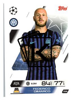 fotbalová kartička 2025-26 Topps Match Attax UCC 256 Federico Dimarco (FC Internazionale Milano)