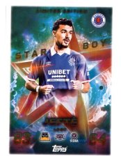 fotbalová kartička 2025-26 Topps Match Attax UCC Starboy Limited Edition LE 27 Jefte (Rangers FC)