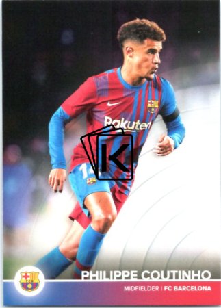 2021 Topps FC Barcelona Set 14 Philippe Coutinho