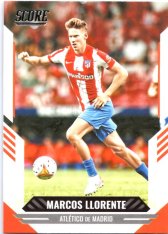 2021-22 Panini Score FIFA 166 Marcos Llorente - Atletico de Madrid