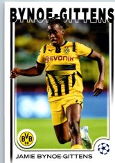 fotbalová kartička 2024-25 Topps UEFA Club Competitions Flagship 58 Jamie Bynoe-Gittens Borussia Dortmund