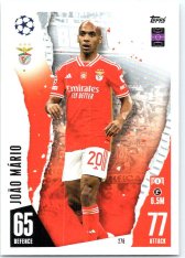 Fotbalová kartička 2023-24 Topps Match Attax UEFA Club Competitions 276 João Neves SL Benfica