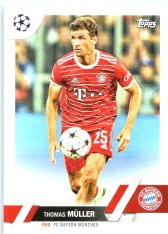 Fotbalová kartička 2022-23 Topps UEFA Club Competitions 187 Thomas Müller - FC Bayern München