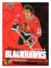 2025-26 Upper Deck Centennial Chicago Blackhawks 7 Tom Lysiak
