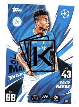 fotbalová kartička 2025-26 Topps Match Attax UCC 336 David Neres (SSC Napoli)