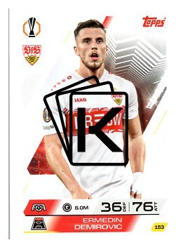 fotbalová kartička 2025-26 Topps Match Attax UCC 153 Ermedin Demirović (VfB Stuttgart)