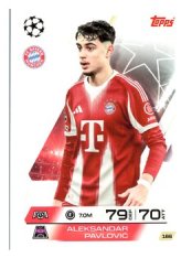 fotbalová kartička 2025-26 Topps Match Attax UCC 166 Aleksandr Pavlović (FC Bayern München)