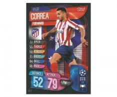 Fotbalová kartička 2019-2020  Topps Champions League Match Attax - Angel Correa - Atletico Madrid 16