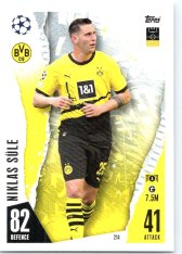 Fotbalová kartička 2023-24 Topps Match Attax UEFA Club Competitions  214 Niklas Süle  Borussia Dortmund