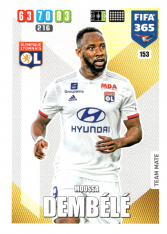 Fotbalová kartička Panini Adrenalyn XL FIFA 365 - 2020 Team Mate 153 Moussa Dembele Olympique Lyon