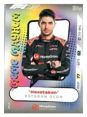 2025 Topps Turbo Attax F1 Moneygram Haas Meme Mayhem HP 254 Esteban Ocon