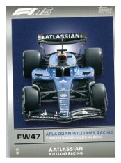 2025 Topps Turbo Attax F1 Williams Racing  83	Team Car