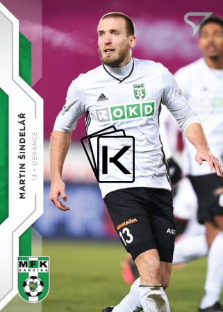 fotbalová kartička SportZoo 2020-21 Fortuna Liga Serie 2 řadová karta 337 Martin Šindelář MFK Karviná