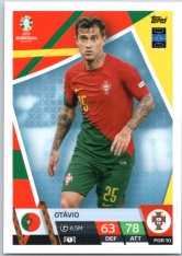 fotbalová karta Topps Match Attax EURO 2024 POR10 Otávio (Portugal)