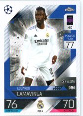 Fotbalová kartička 2022-23 Topps Match Attax UCL Chrome Preview CR2 Eduardo Camavinga Real Madrid CF