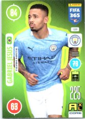 fotbalová karta Panini Adrenalyn XL FIFA 365 2021 Team Mate 189 Gabriel Jesus Manchester City