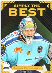 Legendary Cards Simply The Best 30 Roman Čechmánek 2005 HC Vsetín