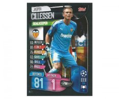 Fotbalová kartička 2019-2020 Topps Match Attax Champions League Valencia CF  Jasper Cillessen 2