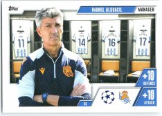 2023-24 Topps Match Attax EXTRA UEFA Club Competition Managers 55 Imanol Alguacil (Real Sociedad de Fútbol)