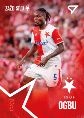 2025-26 SportZoo SK Slavia Praha 10 Igoh Ogbu
