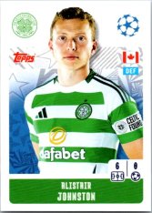 2024-25 Topps Champions League 140 Alistair Johnston (Celtic FC)