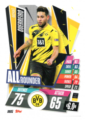 fotbalová kartička Topps Match Attax Champions League 2020-21 DOR3 Raphaël Guerreiro All Rounder Borussia Dortmund