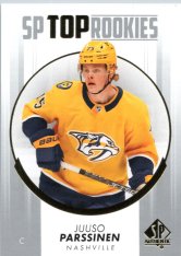 2022-23 Upper Deck SP Authentic SP Top Rookies TR-42 Juuso Parssinen - Nashville Predators