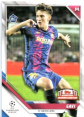 Fotbalová kartička 2021-22 Topps CLBC-29 Gavi - FC Barcelona RC