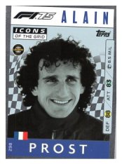 2025 Topps Turbo Attax F1  Icons of the Grid   298 Alain Prost