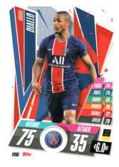 fotbalová kartička Topps Match Attax Champions League 2020-21 PSG6 Abdou Diallo PSG