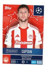 2025-26 Topps Champions League   Olympiacos 327 Panagiotis Retsos