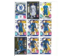 Týmový set 2021-22 Topps Match Attax UEFA Champions League  Chelsea FC (18karet)