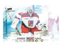 Hokejová kartička Czech Ice Hockey Team 8. Dominik Furch