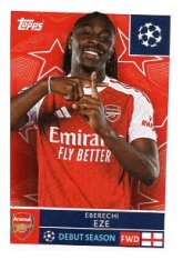 2025-26 Topps Champions League Arsenal FC 68 Eberechi Eze