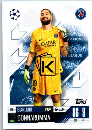 fotbalová kartička 2024-25 Topps Match Attax UEFA Club Competitions  155 Gianluigi Buffon (Paris Saint-Germain)