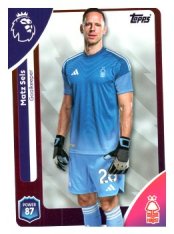 fotbalová kartička 2025-26 Topps  Premier League 236 Matz Sels (Nottingham Forest)