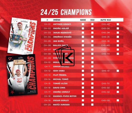 2025-26 SportZoo SK Slavia Praha Starterpack