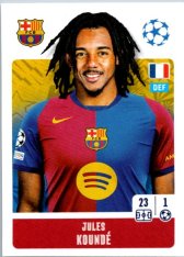 2024-25 Topps Champions League 163 Jules Koundé (FC Barcelona)